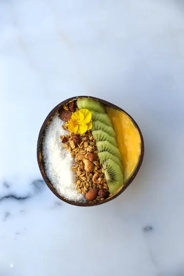 Smoothie bowl, Oma Beaurepaire
